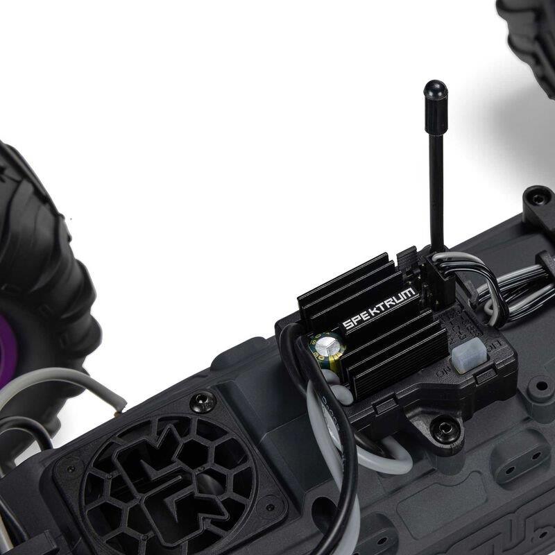 ARRMA 1/10 GORGON 2WD RTR Brushed Monster Truck (Batt & Char Included), Purple - 21