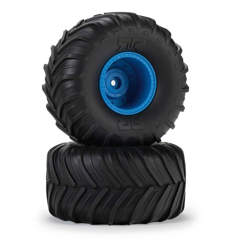 ARRMA 1/10 GORGON 2WD RTR Brushed Monster Truck (Batt & Char Included), Blue - 27