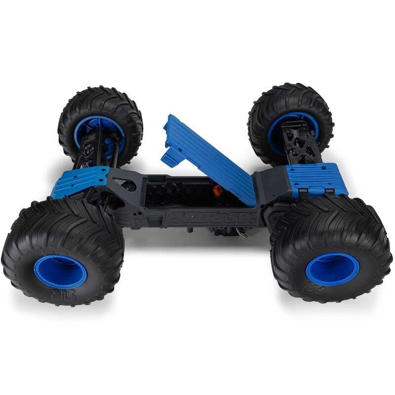 ARRMA 1/10 GORGON 2WD RTR Brushed Monster Truck (Batt & Char Included), Blue - 17