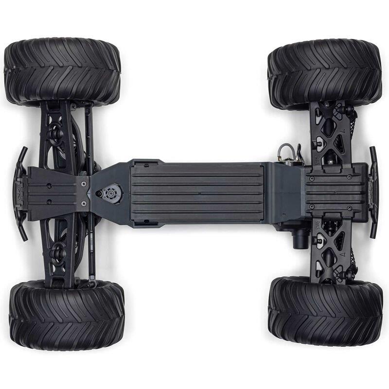 ARRMA 1/10 GORGON 2WD RTA Kit Brushed MonsterTruck (Batt & Char Included), Clear - 11