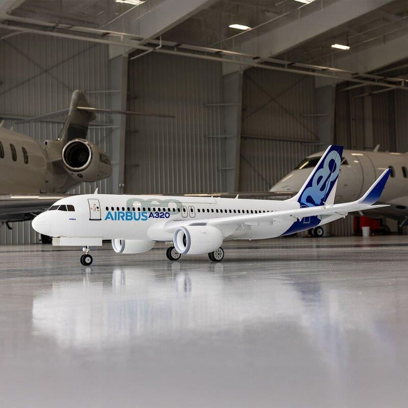 E-flite Airbus A320neo Twin 64mm EDF BNF Basic with AS3X+ and SAFE Select - 6