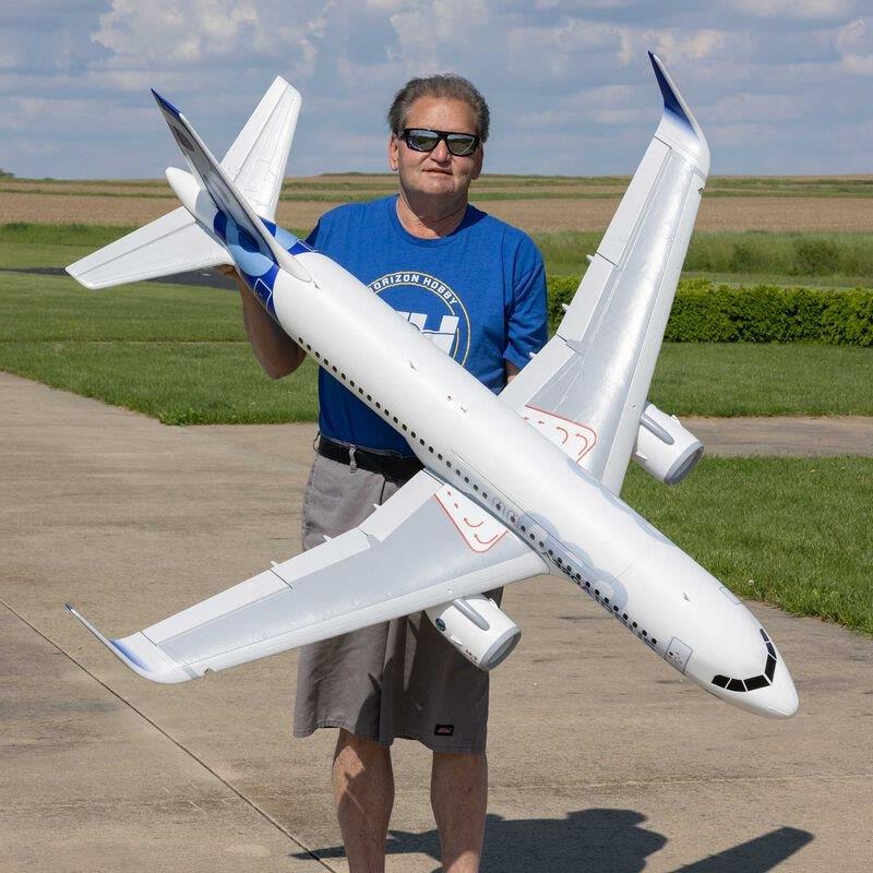 E-flite Airbus A320neo Twin 64mm EDF BNF Basic with AS3X+ and SAFE Select - 28