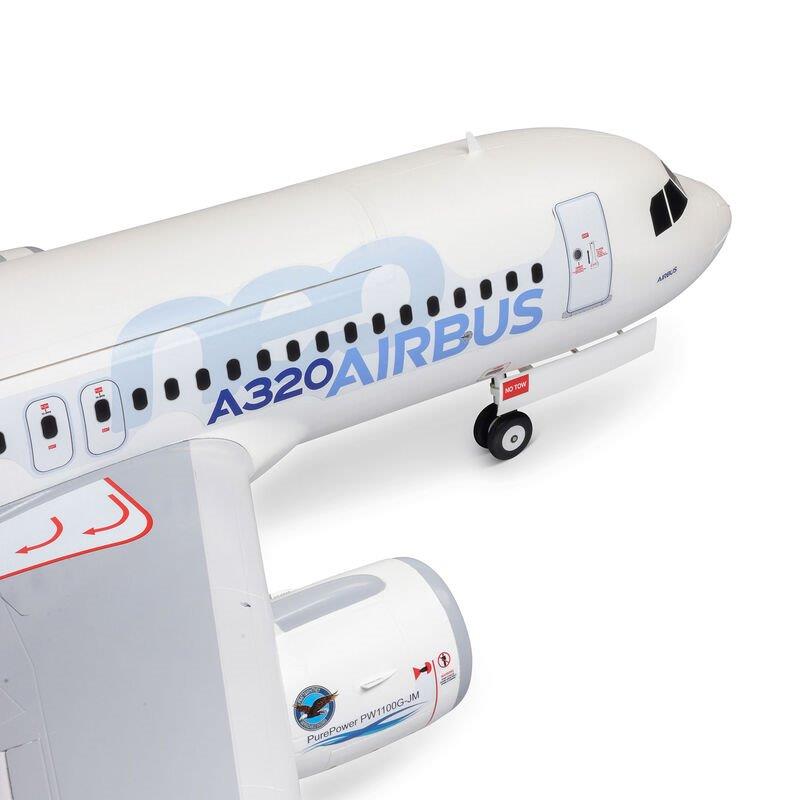 E-flite Airbus A320neo Twin 64mm EDF BNF Basic with AS3X+ and SAFE Select - 24