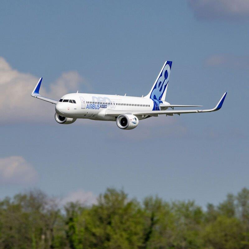 E-flite Airbus A320neo Twin 64mm EDF BNF Basic with AS3X+ and SAFE Select - 9