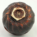 イサク・イサクソン  一点もの  茶色のボウル  茶碗  (12cm)  2000年代  #50