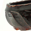 イサク・イサクソン  一点もの  茶色のボウル  茶碗  (12cm)  2000年代  #50