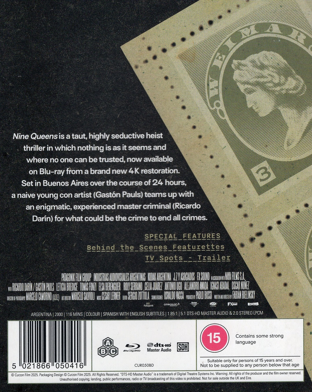 Nine Queens (ej svensk text) (Blu-ray) - 2