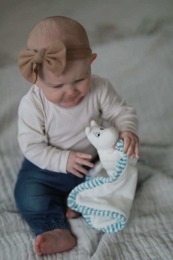 SNUTTEFILTSKOMPIS MUMIN - BLÅ - 2