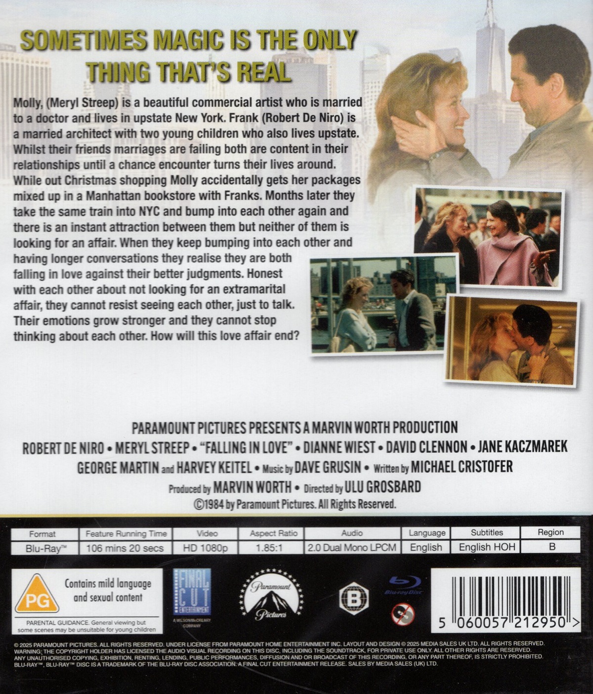 Falling In Love (ej svensk text) (Blu-ray) - 2