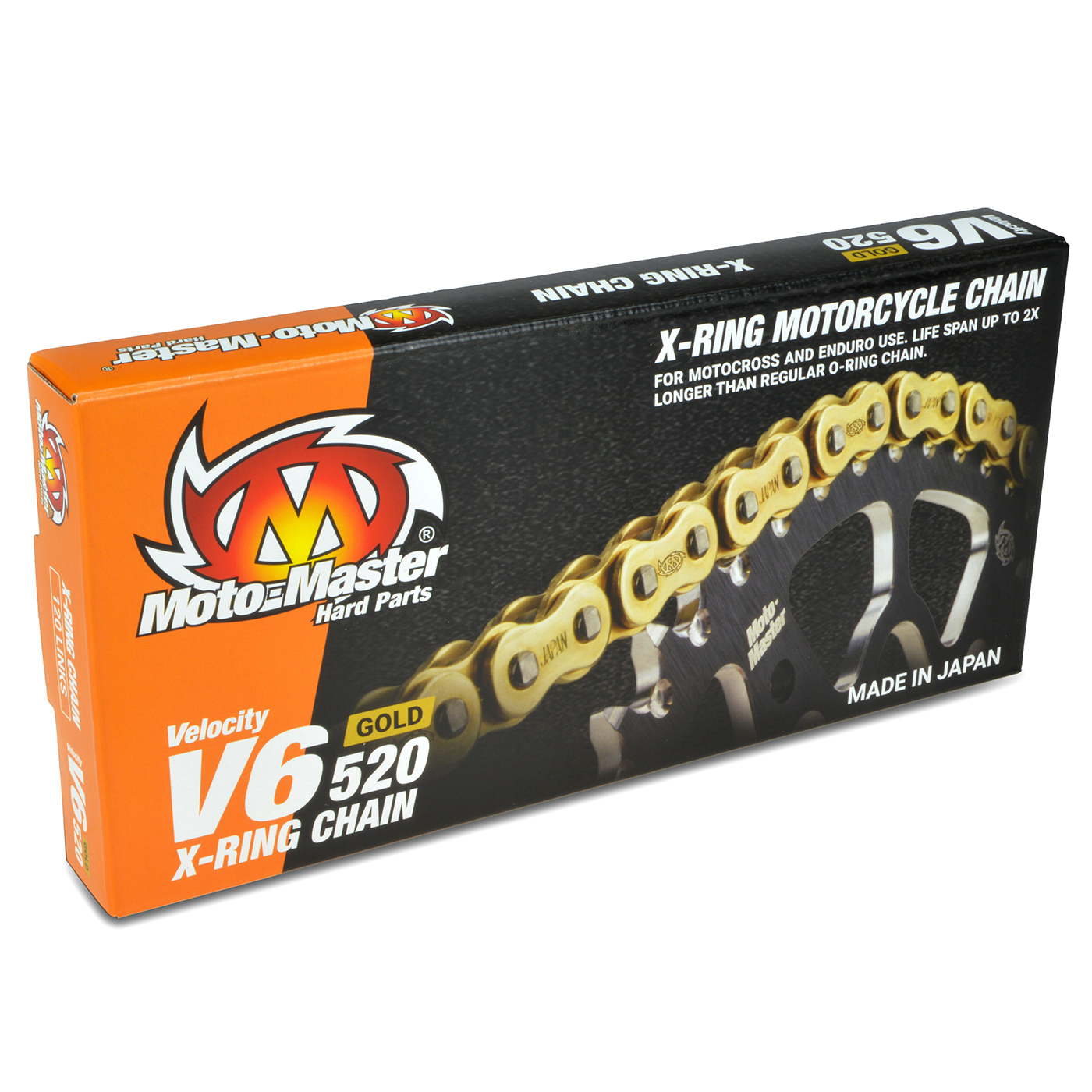 Moto-Master 520 V6 X-Ring Chain 120