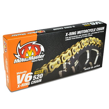 Moto-Master 520 V6 X-Ring Chain 120