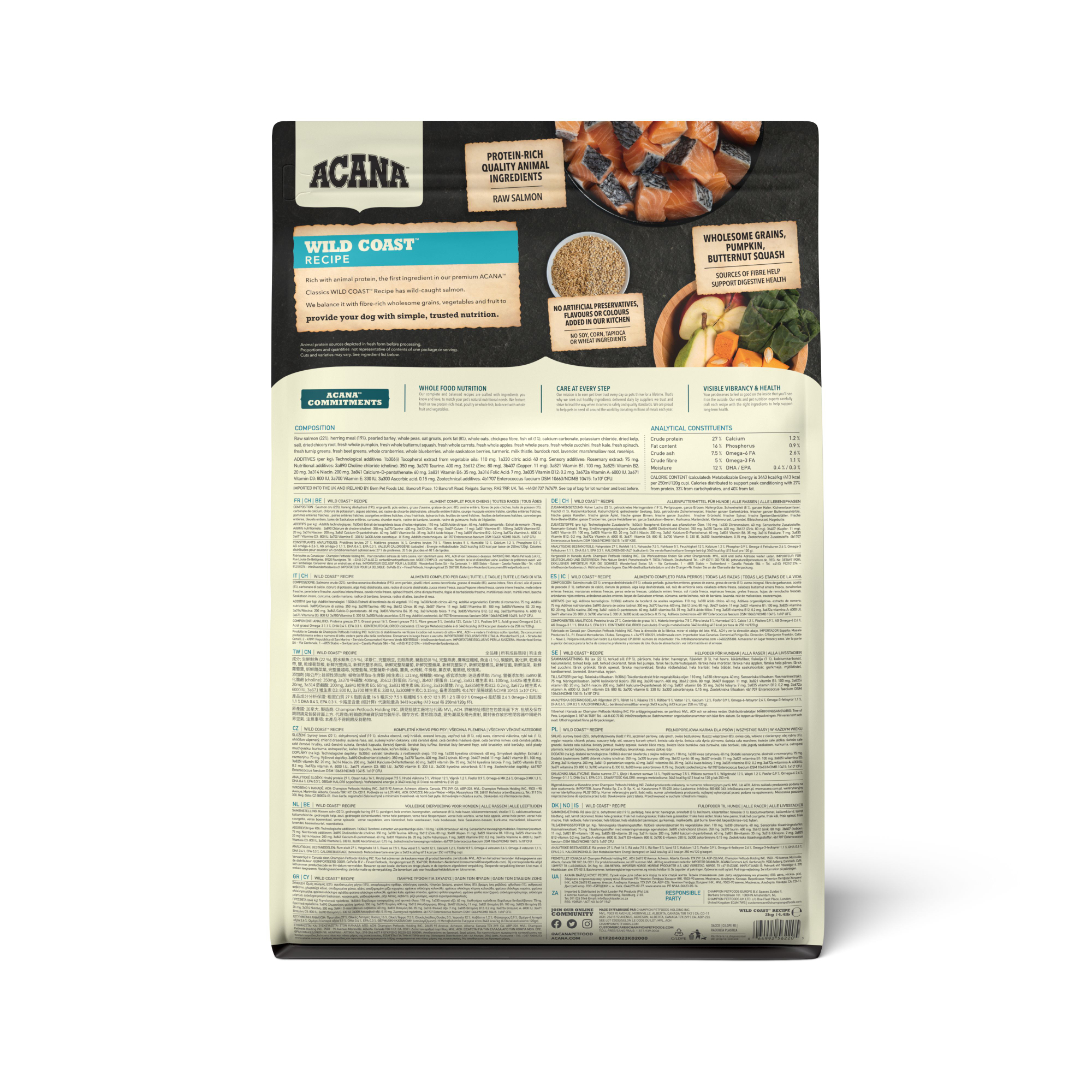 Acana - Wild Coast Recipe 2kg - 2