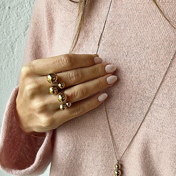 Ring Brea Guld  - Bud to Rose