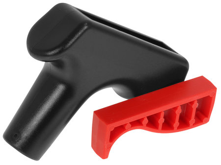 L-handtag röd L=59mm d=6