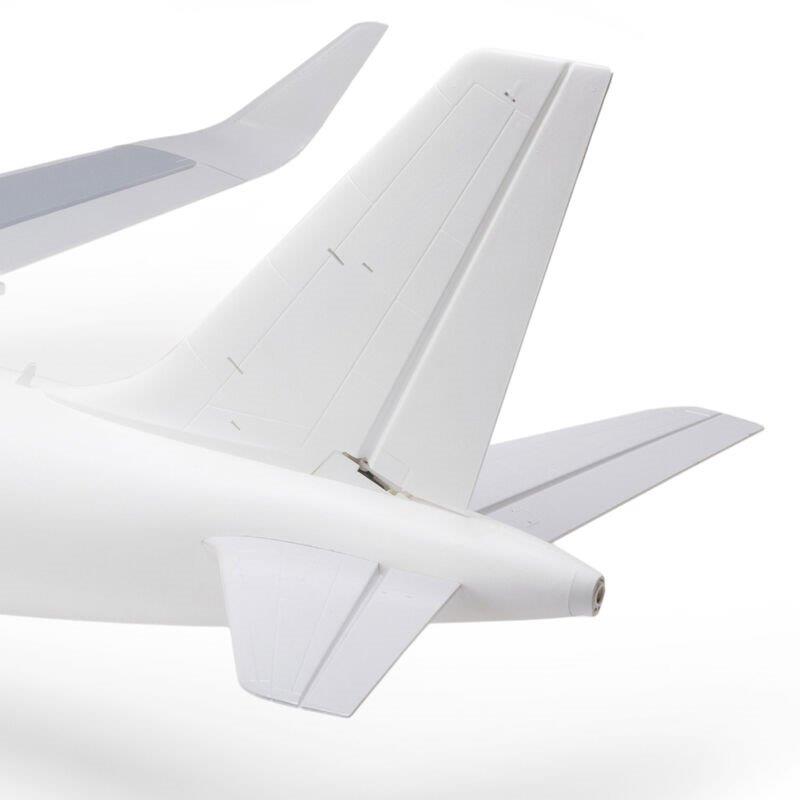 E-flite Airbus A320neo Twin 64mm EDF BNF Basic w AS3X+, SAFESelect, Base White - 20