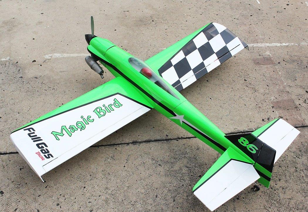 Seagull Magic Bird med pipset (.32-.37 2-takt) ARF - 2