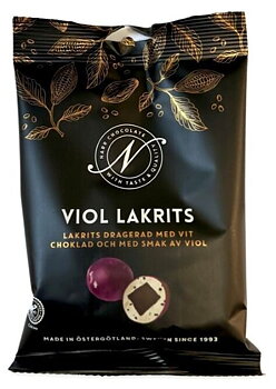 Narr Chocolate Lakrits Viol, 120 g