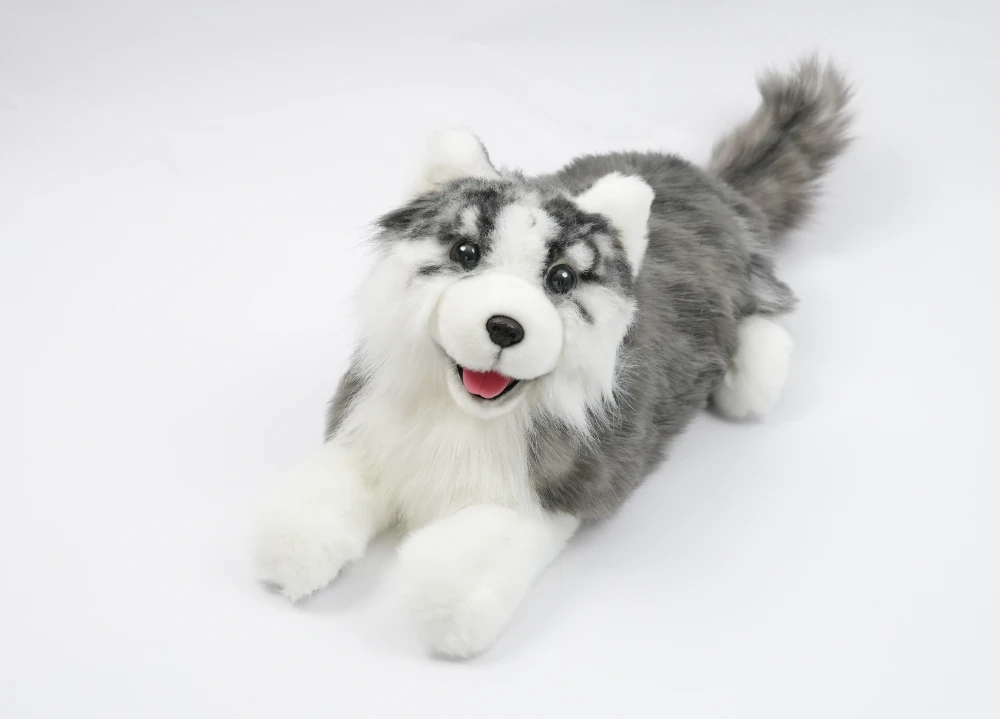 Robothund för äldre - digital terapihund Husky - 2