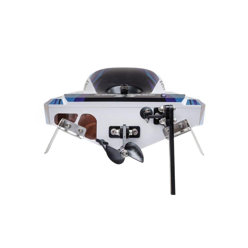 PROBOATSonicwake 24inch Self-Righting Brshlss Deep-V RTR (Batt & Char Inc), Blue - 13