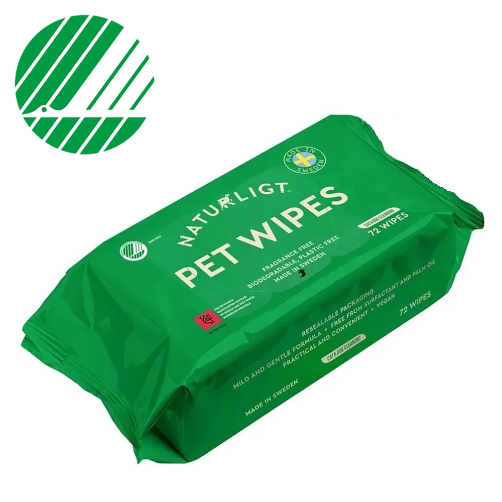 Nordic Swan Ecolabeled wipes wipes better for the environment