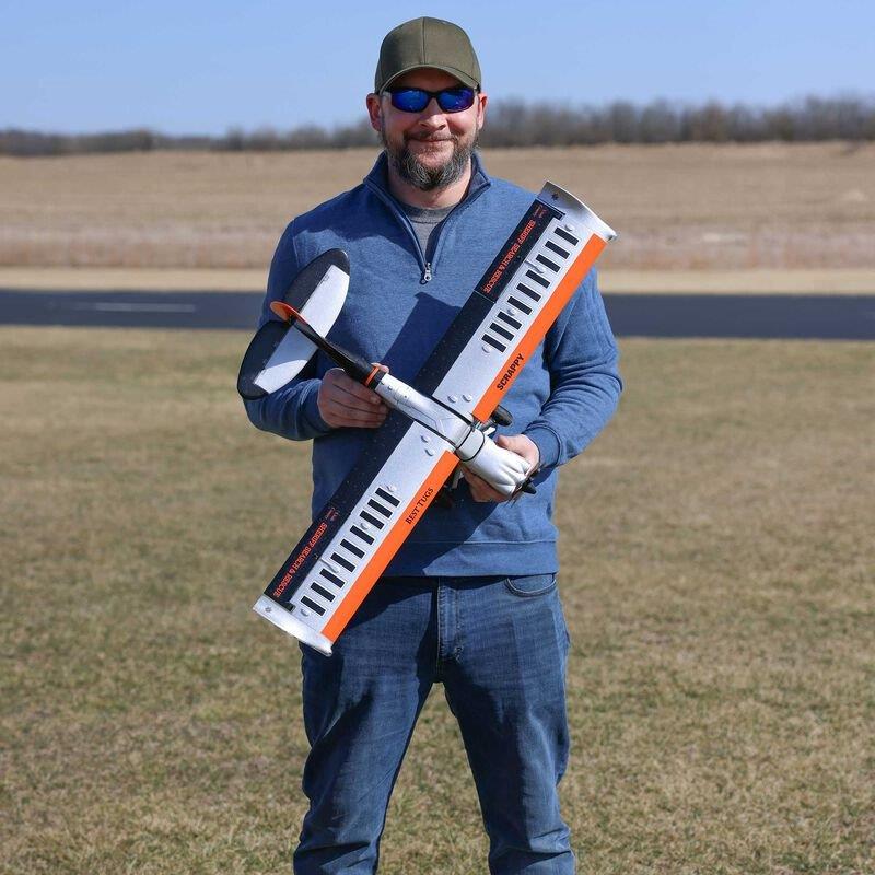 E-flite Micro Scrappy 800mm BNF Basic with AS3X and SAFE Select - 32