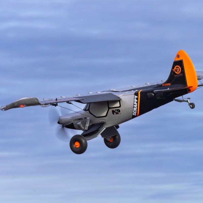 E-flite Micro Scrappy 800mm BNF Basic with AS3X and SAFE Select - 8
