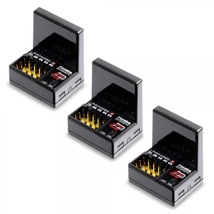 Futaba T10PX Rattradio F-4G/SR/T-FHSS med 3st R404SBS-E - 2