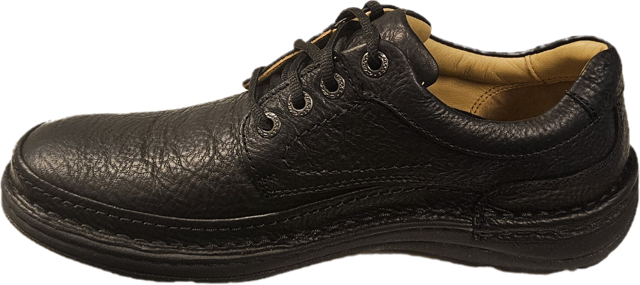 Clarks Nature Three Black Leather – Klassiska skinnskor med modern komfort - 2