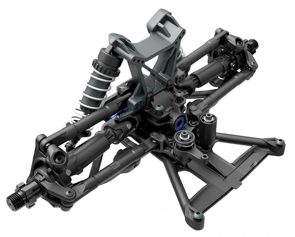 Traxxas Jato 4x4 1/8 BL-2s EHD RTR Blå nu med Laddare och lipo batteri   - 22