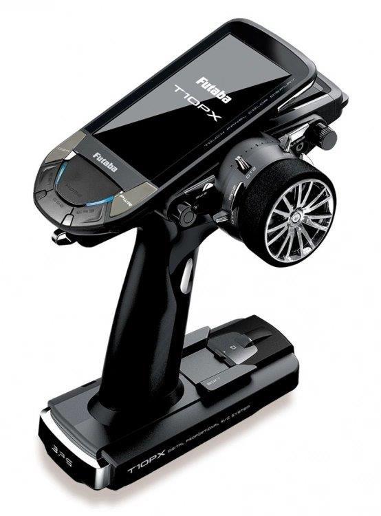 Futaba T10PX Rattradio F-4G/SR/T-FHSS med 3st R404SBS - 3