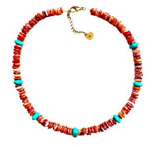 Jossefa halsband orange