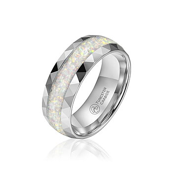 Ring Diamantslipad Tungsten Opal Facett Opal Luxury Fint och Billigt