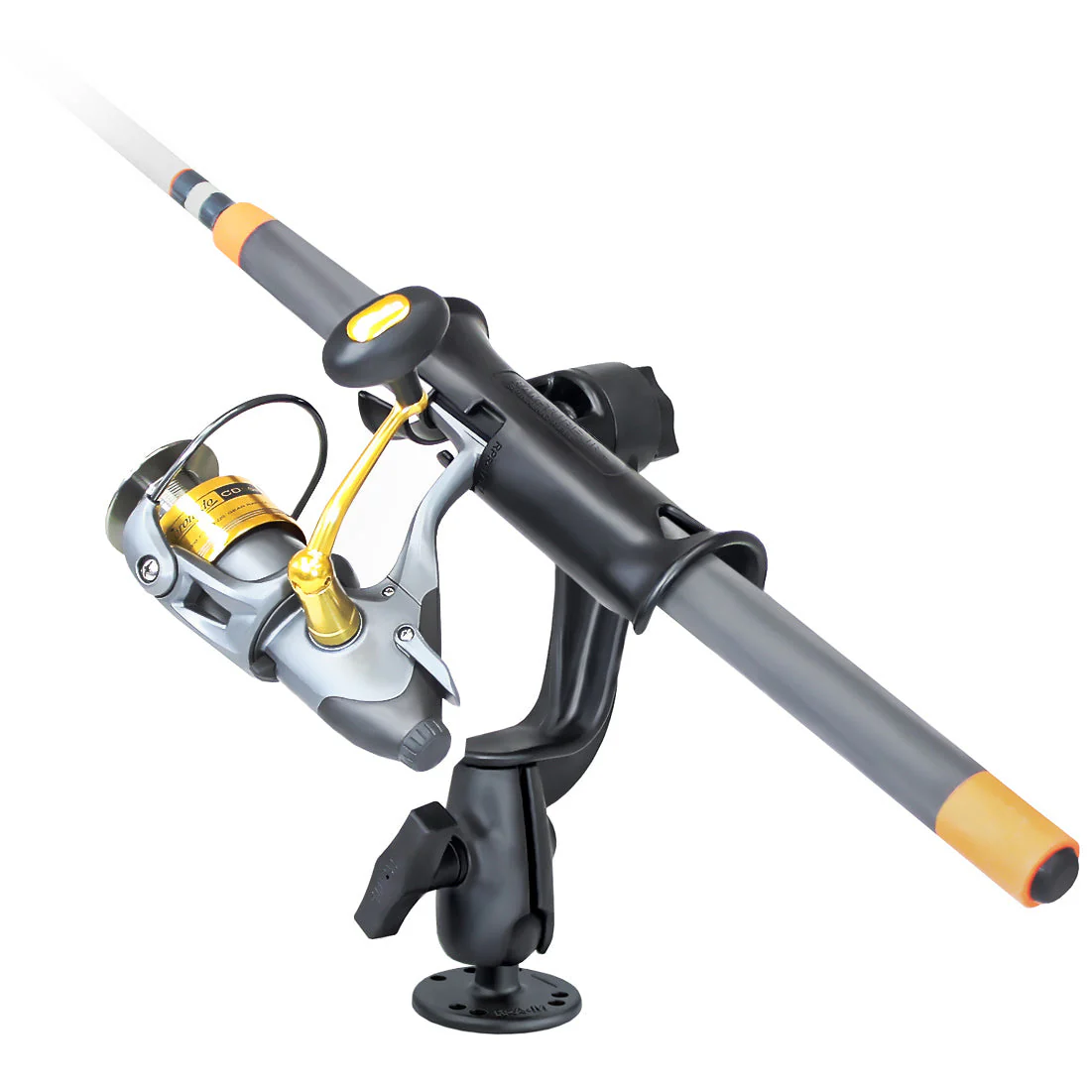 RAM® Tube Jr.™ Rod Holder with Revolution Arm and Drill-Down Base - 3