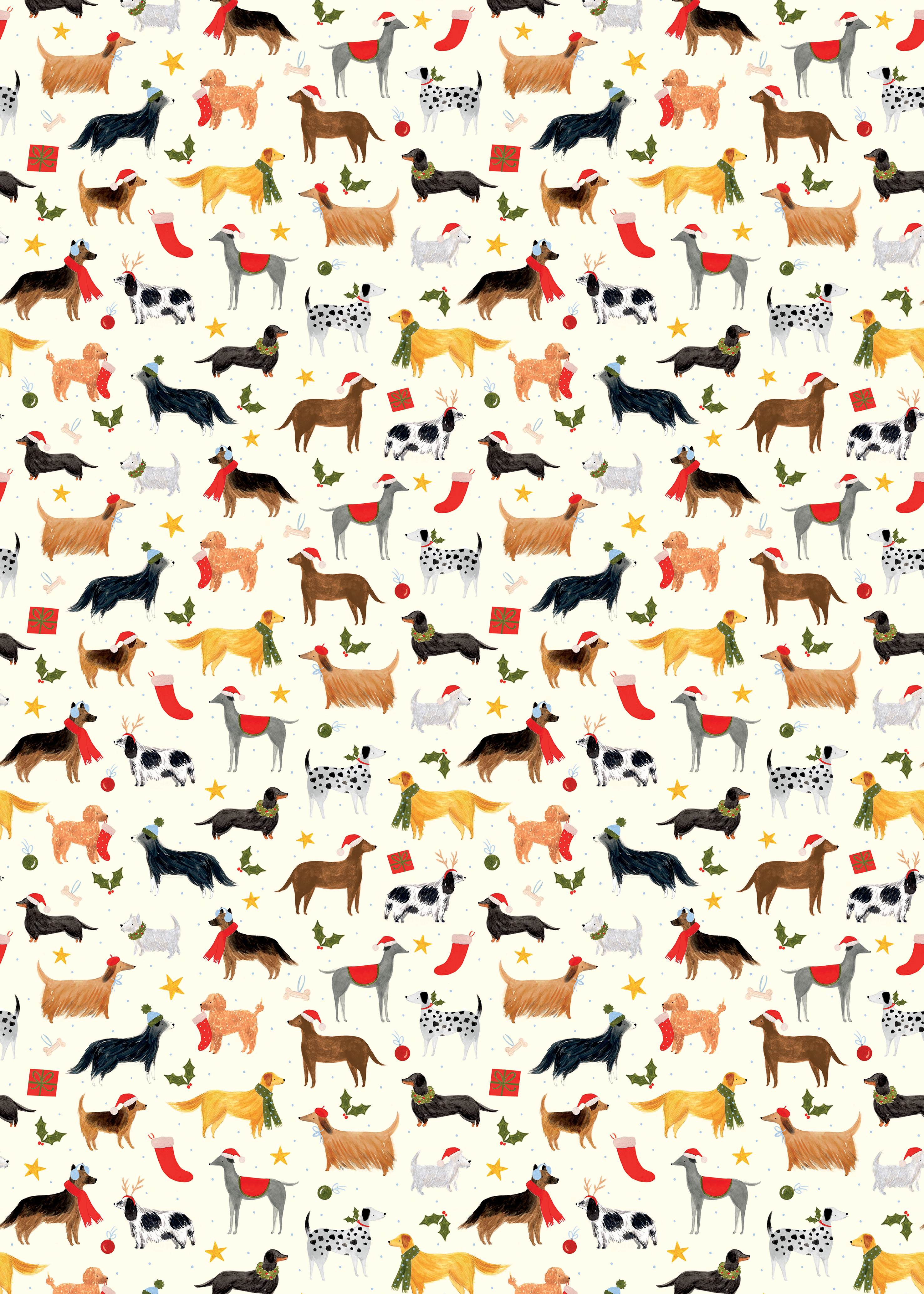Santa Paws Dog Roll Wrap - 2