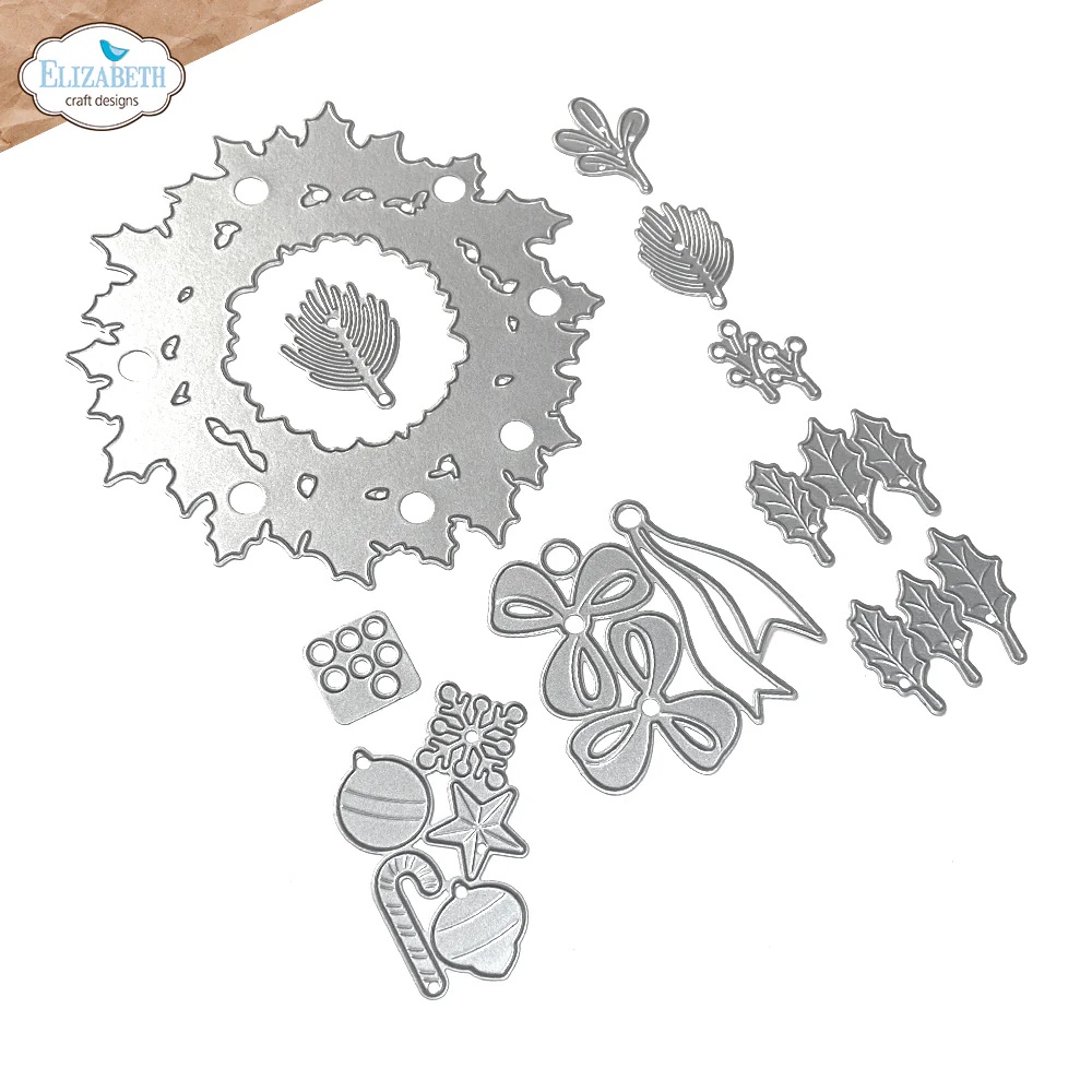 Elizabeth - Dies - Holiday Wreath - 2