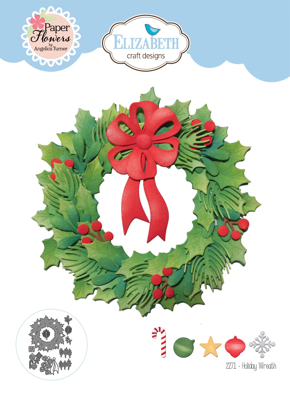 Elizabeth - Dies - Holiday Wreath