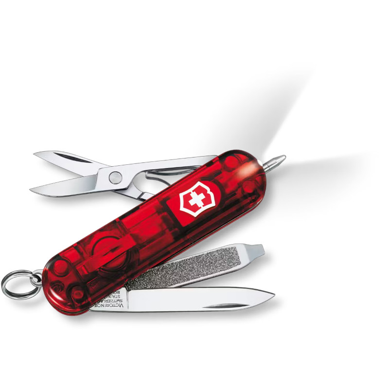 Pocket knife Signature Lite, Ruby/red