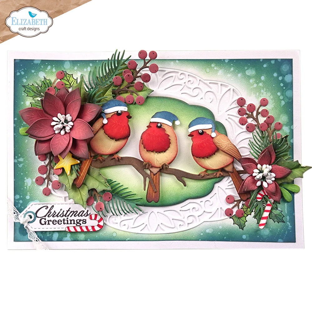 Elizabeth - Dies - Winter Greenery - 4
