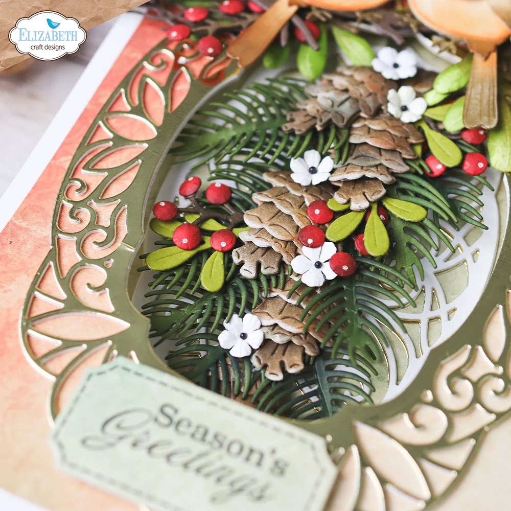 Elizabeth - Dies - Winter Greenery - 3
