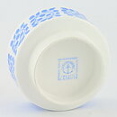 Stig Lindberg (Bladruta 1968) Sugar Bowl with Blue Branch Decor 9 cm