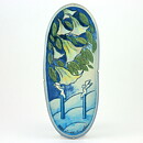 Heljä Liukko-Sundström (1980s) Wall Plaque with Angels and Flowers Motif 32 cm