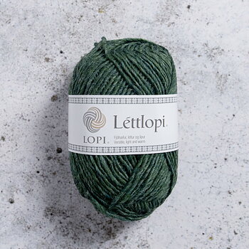 Lettlopi 50 g Lyme Grass 1706 Stickfasthet 18 m/10 cm
