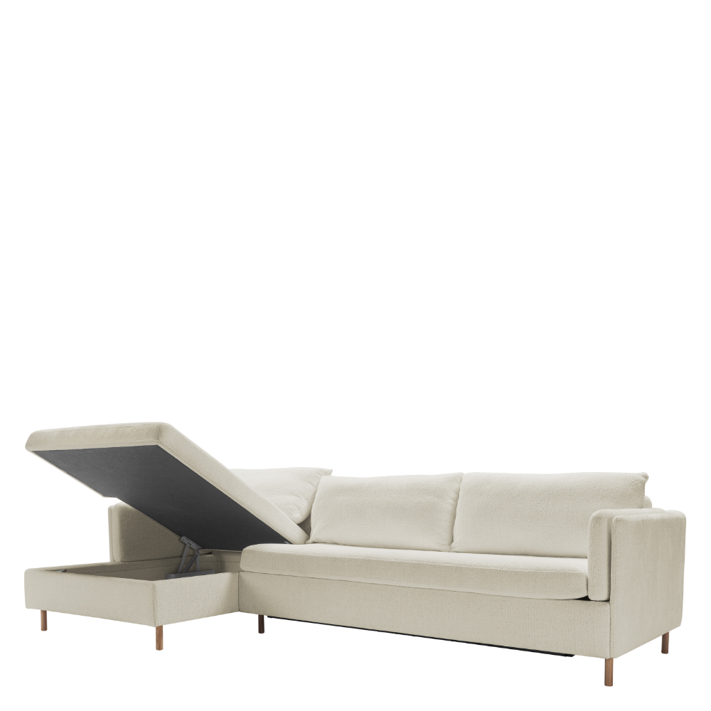 Pixie 2,5-seater sofa bed with chaiselongue (several choices) - Sits - 4