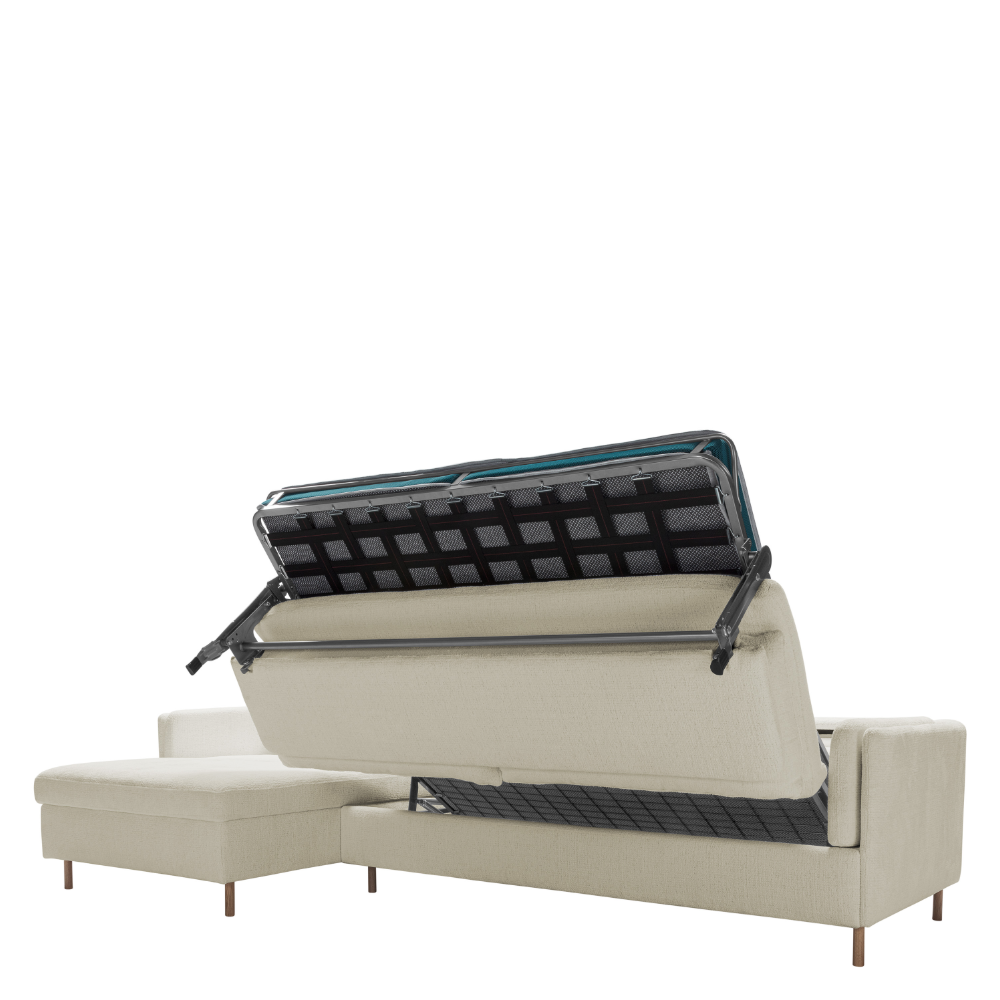 Pixie 2,5-seater sofa bed with chaiselongue (several choices) - Sits - 7