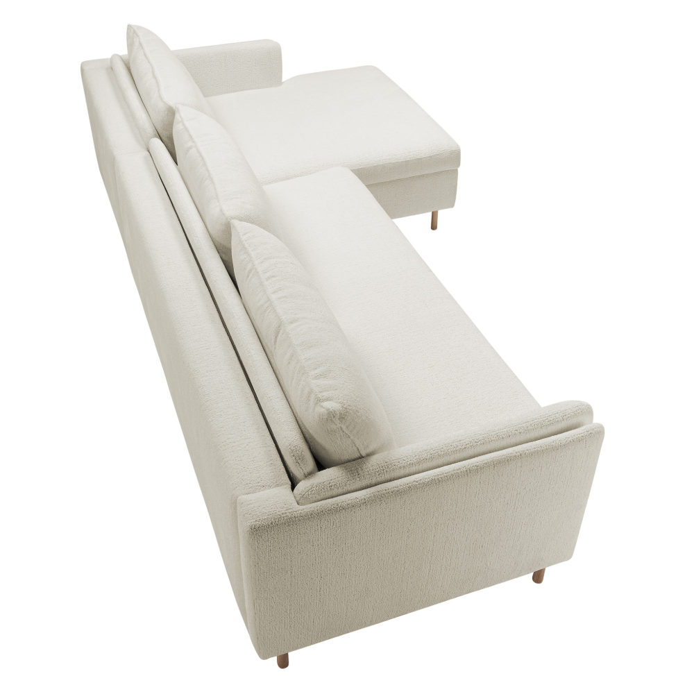 Pixie 2,5-seater sofa bed with chaiselongue (several choices) - Sits - 5