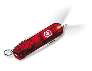 Victorinox Classic Signatur Lite 0.6226.T, 58 mm rubin/röd
