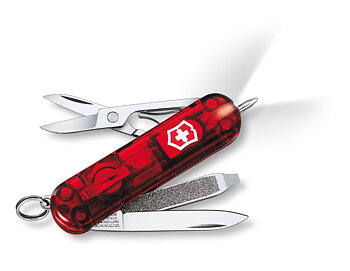Victorinox Classic Signatur Lite 0.6226.T, 58 mm rubin/röd