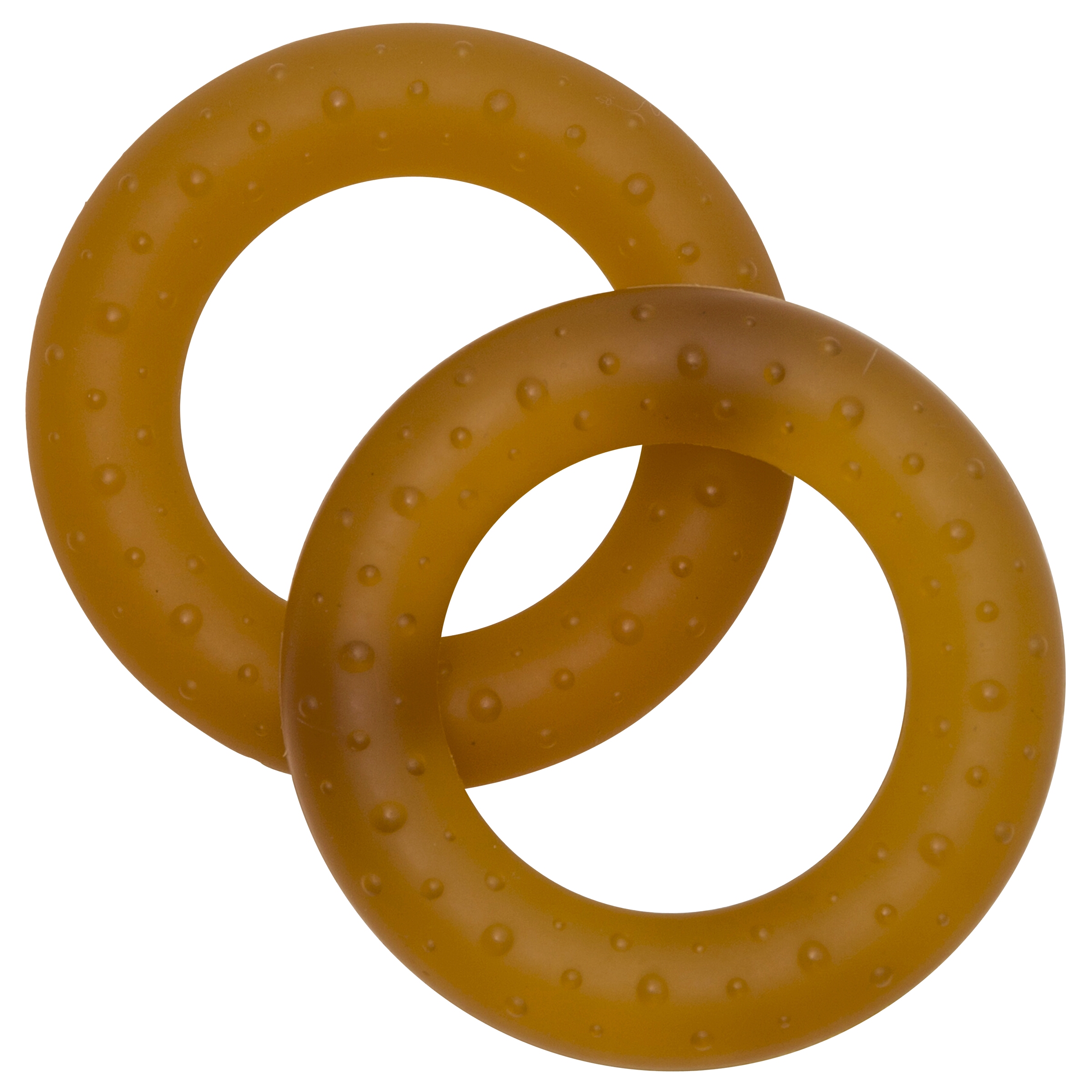 Bitring i naturgummi, 2-pack – Lindring för kliande tandkött