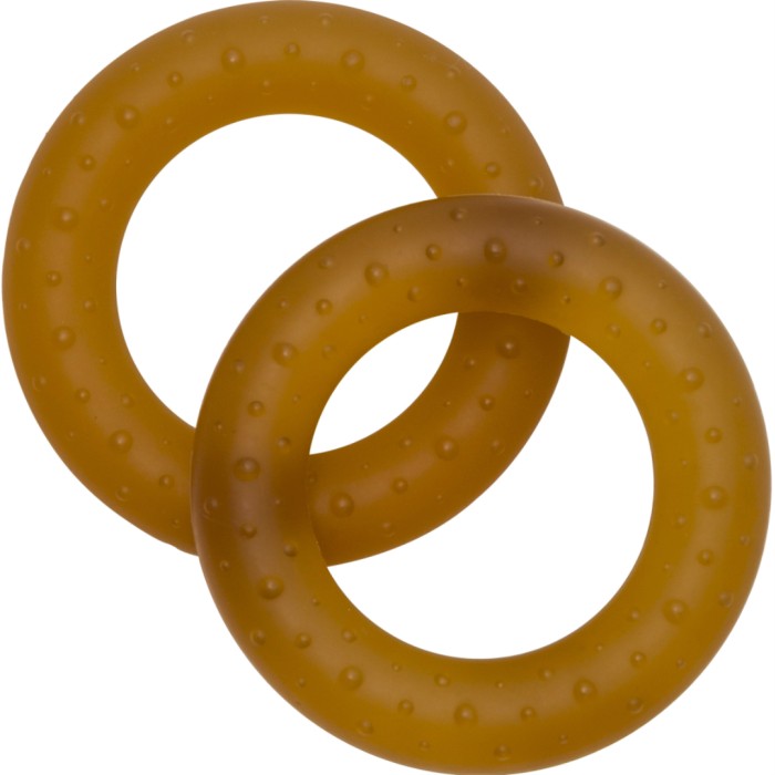 Bitring i naturgummi, 2-pack – Lindring för kliande tandkött - 2