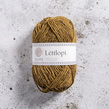Lettlopi 50 g Golden Heather 9426 Stickfasthet 18 m/10 cm